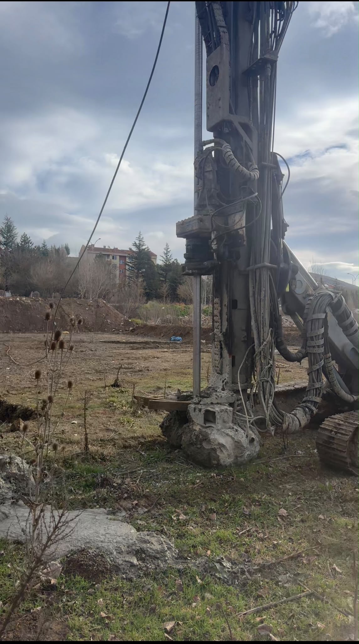 Bozüyük IQF şok dondurma tesisi jet grout uygulama sahası
